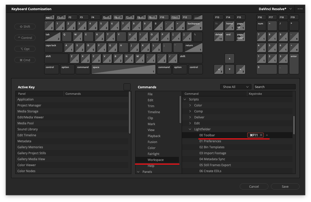 Keyboard Customization