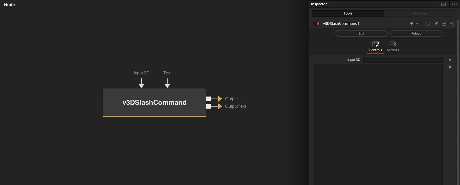 v3DSlashCommand node