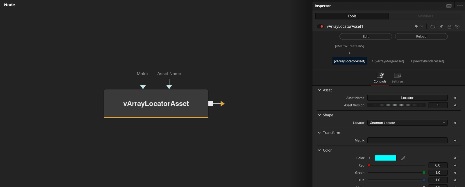 vArrayLocatorAsset node