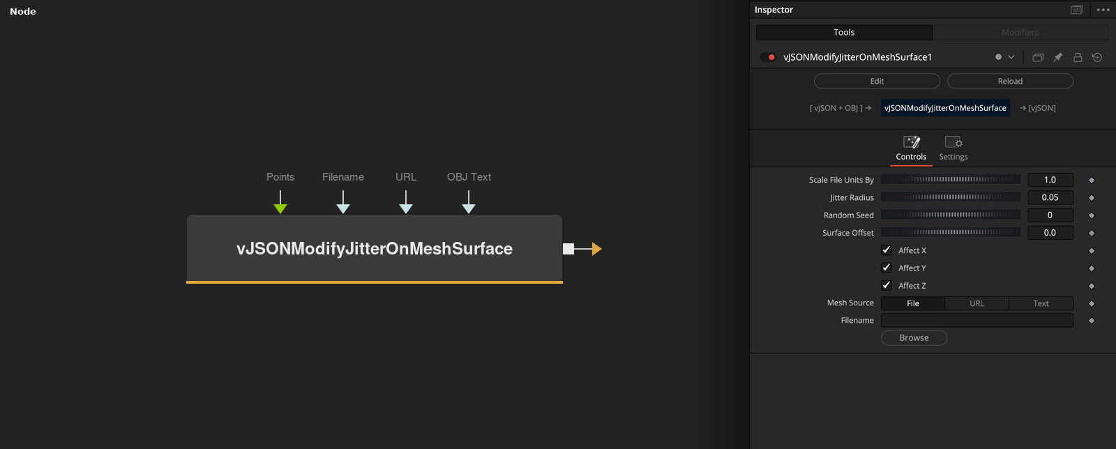 vJSONModifyJitterOnMeshSurface node