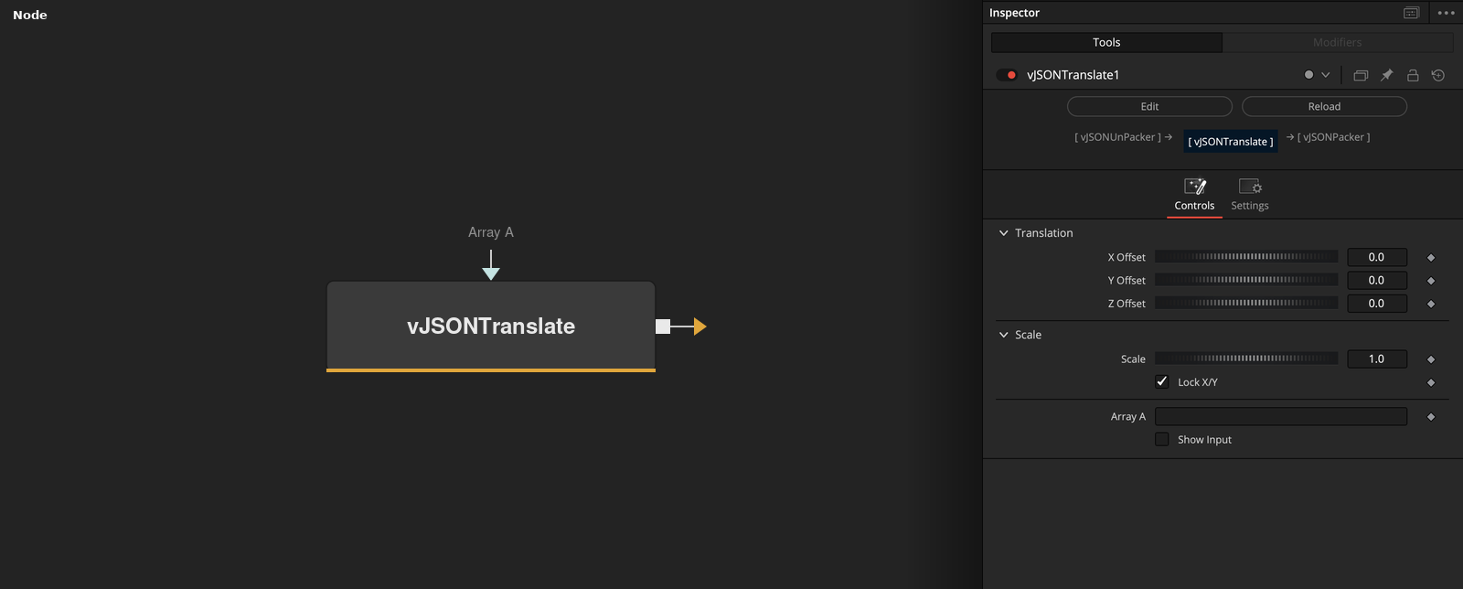 vJSONTranslate node