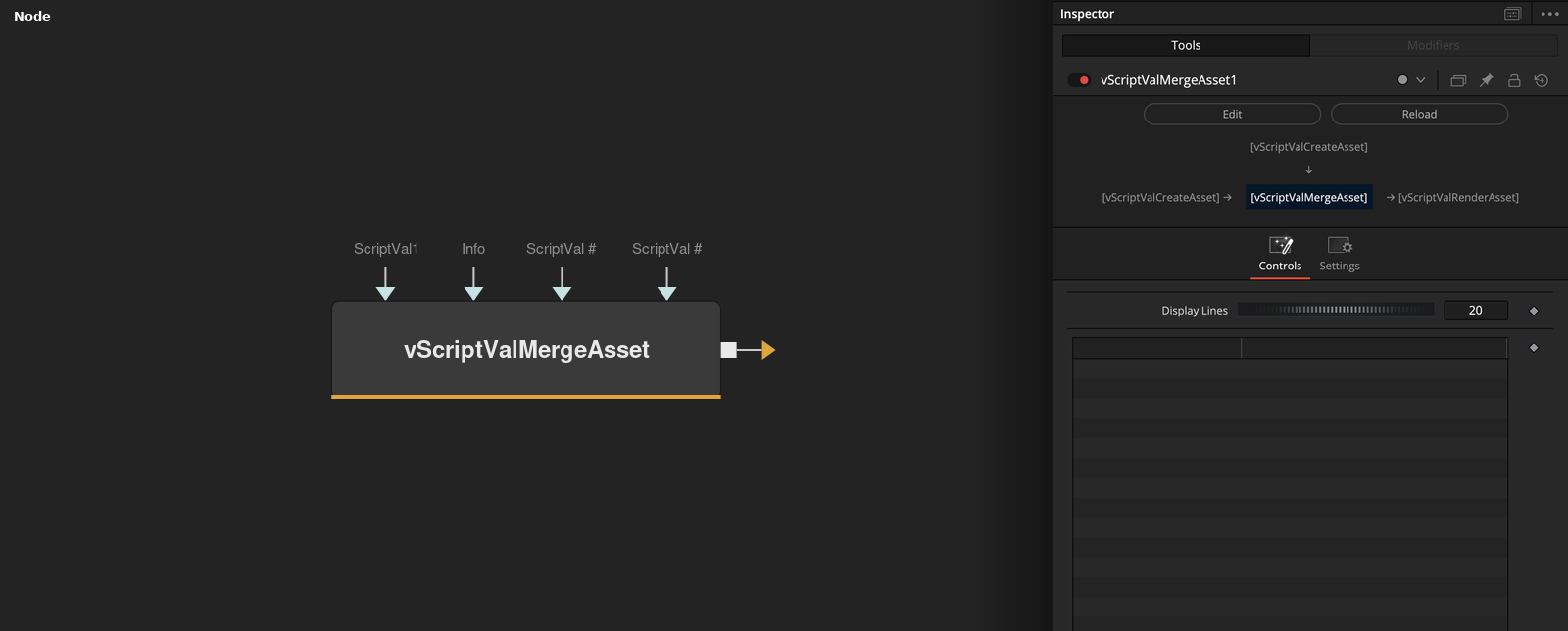 vScriptValMergeAsset node