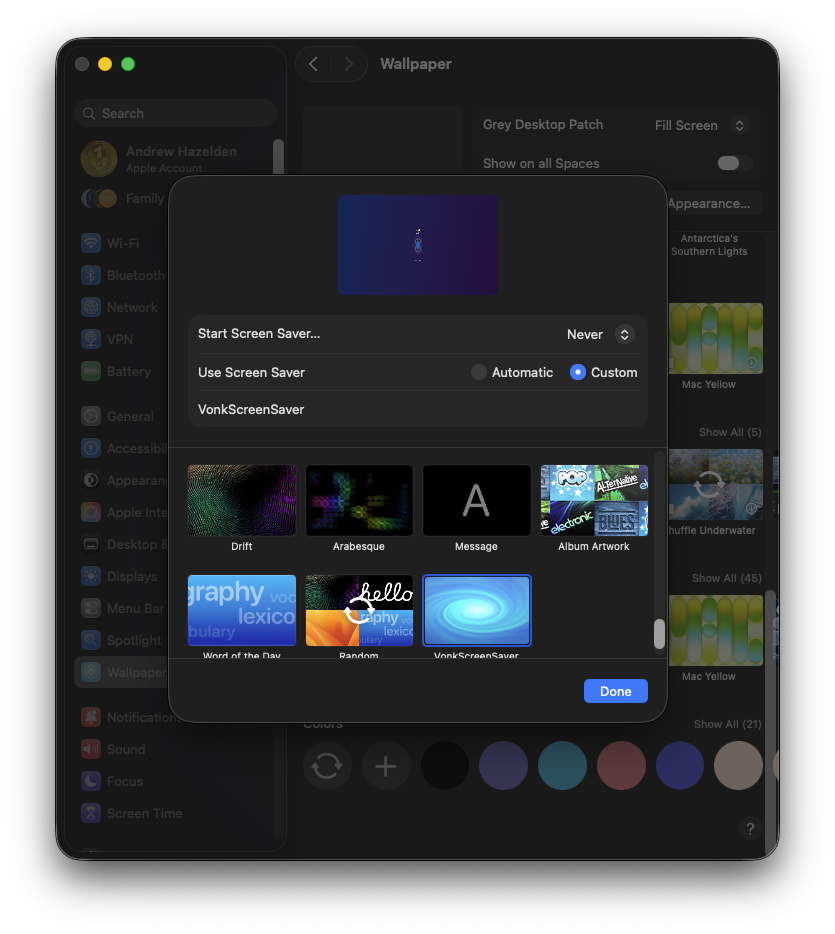 System Preferences